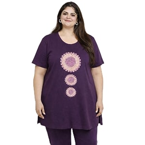 In Love Womens Plus Size Longline T-Shirt