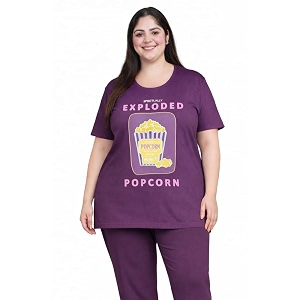 In Love Womens Plus Size Longline T-Shirt