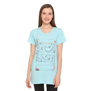 In Love Womens Plus Size Longline T-Shirt