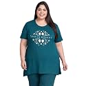 In Love Women39s Plus Size Longline T-Shirt