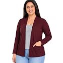 In Love Women39s Solid Open Front Shrug