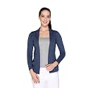 In Love Women39s Solid Open Front Shrug