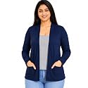 In Love Women39s Solid Open Front Shrug