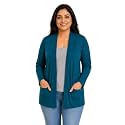 In Love Women39s Solid Open Front Shrug