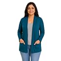 In Love Women39s Solid Open Front Shrug
