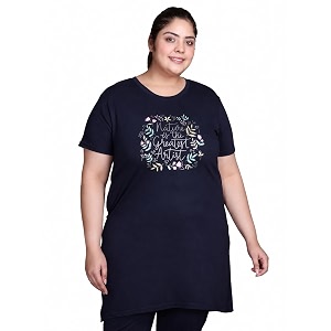 In Love Women Cotton Regular Fit Plus