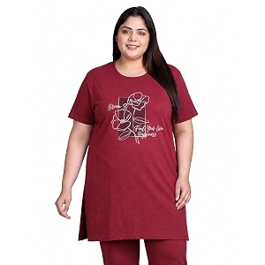 In Love Women Cotton Regular Fit Plus