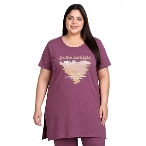 In Love Women Cotton Regular Fit Plus