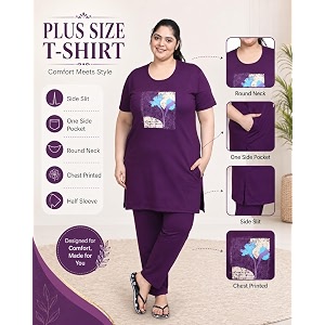 In Love Women Cotton Regular Fit Plus