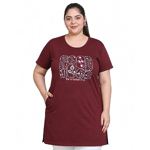 In Love Women Cotton Regular Fit Plus