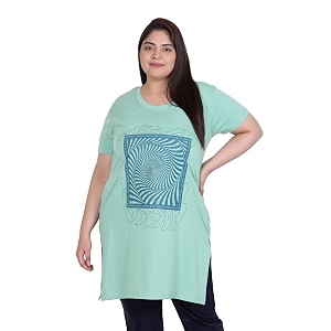 In Love Women Cotton Regular Fit Plus