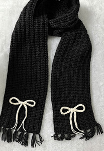 loveandloopby mk self design pure wool girls scarf