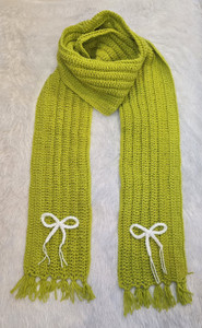loveandloopby mk self design pure wool girls scarf