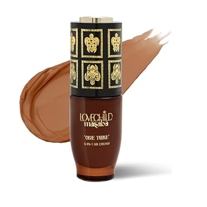 lovechild masaba bb foundation one take 5 in 1 full coverage spf 20 pa benefits of serum primer moisturizer matte finish for flawless skinsmoky single 30ml