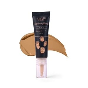 lovechild masaba skip everything serum skin tint spf 20 liquid foundation for all skin type primer moisturizer sunscreen amp foundation in one enriched with vitamin e easy expresso 30 ml