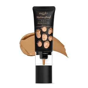lovechild masaba skip everything blurring medium coverage 4 in 1 serum skin tint for all skin type natural coverage for daily use with sod technology bossy babe 30ml