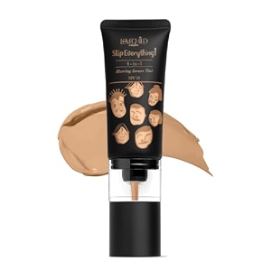 lovechild masaba skip everything blurring medium coverage 4 in 1 serum skin tint for all skin type natural coverage for daily use with sod technology gossip girlfriend 30ml