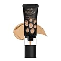 LoveChild Masaba Skip Everything 4-in-1 Skin Tint, Primer, Moisturizer, Sunscreen SPF 20 & Foundation, Blurring Serum Tint, Seamless Coverage & Natural Finish, Bossy Babe (Caramel) 10ml