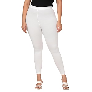 Loveit Womens Solid Viscose Slim Fit Ankle
