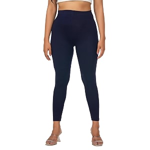 Loveit Womens Solid Viscose Slim Fit Ankle
