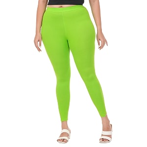 Loveit Womens Solid Viscose Slim Fit Ankle