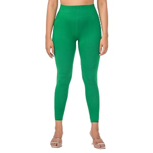 Loveit Womens Solid Viscose Slim Fit Ankle