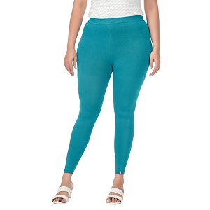 Loveit Womens Solid Viscose Slim Fit Ankle