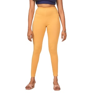 Loveit Womens Solid Viscose Slim Fit Ankle