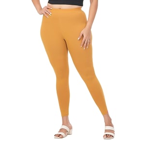 Loveit Womens Solid Viscose Slim Fit Ankle