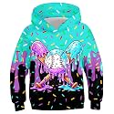 Lovekider Boys Hoodie Kids 3D Print Graphic Pullover Sweatshirt 6-16 Years