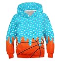 Lovekider Boys Hoodie Kids 3D Print Graphic Pullover Sweatshirt 6-16 Years