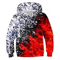 Lovekider Boys Hoodie Kids 3D Print Graphic Pullover Sweatshirt 6-16 Years