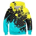 Lovekider Boys Hoodie Kids 3D Print Graphic Pullover Sweatshirt 6-16 Years