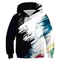 Lovekider Boys Hoodie Kids 3D Print Graphic Pullover Sweatshirt 6-16 Years