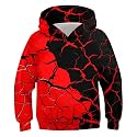 Lovekider Boys Hoodie Kids 3D Print Graphic Pullover Sweatshirt 6-16 Years