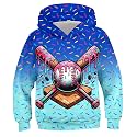 Lovekider Boys Hoodie Kids 3D Print Graphic Pullover Sweatshirt 6-16 Years