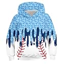 Lovekider Boys Hoodie Kids 3D Print Graphic Pullover Sweatshirt 6-16 Years