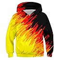 Lovekider Boys Hoodie Kids 3D Print Graphic Pullover Sweatshirt 6-16 Years