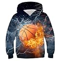 Lovekider Boys Hoodie Kids 3D Print Graphic Pullover Sweatshirt 6-16 Years