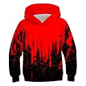 Lovekider Boys Hoodie Kids 3D Print Graphic Pullover Sweatshirt 6-16 Years