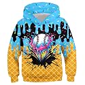 Lovekider Boys Hoodie Kids 3D Print Graphic Pullover Sweatshirt 6-16 Years