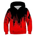 Lovekider Boys Hoodie Kids 3D Print Graphic Pullover Sweatshirt 6-16 Years