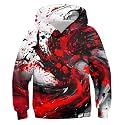 Lovekider Boys Hoodie Kids 3D Print Graphic Pullover Sweatshirt 6-16 Years