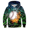 Lovekider Boys Hoodie Kids 3D Print Graphic Pullover Sweatshirt 6-16 Years