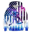 Lovekider Boys Hoodie Kids 3D Print Graphic Pullover Sweatshirt 6-16 Years