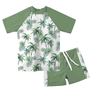 Lovekider Girls Swimsuits 2 Piece Rash Guard