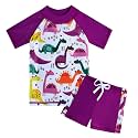 Lovekider Girls Swimsuits 2 Piece Rash Guard