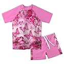 Lovekider Girls Swimsuits 2 Piece Rash Guard