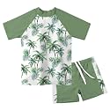 Lovekider Girls Swimsuits 2 Piece Rash Guard
