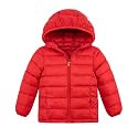 Lovekider Girls Winter Coat Shiny Gradient Lightweight Puffer Jacket 4-12Y